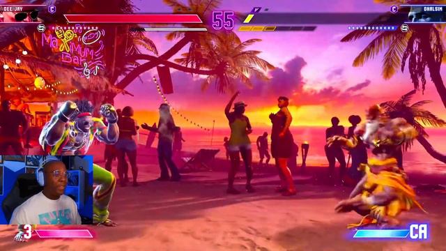 THAT'S MY DEE JAY! - Dee Jay VS Dhalsim Street Fighter 6 Gameplay Reaction смотреть онлайн