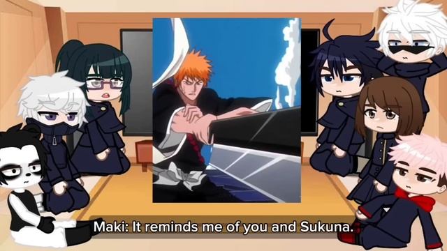 Jujutsu Kaisen React To Ichigo Kurosaki // Bleach // Gacha Club смотреть онлайн