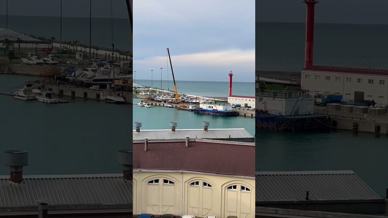 Сочи сегодня. Море. Яхты. 25.11.2022 смотреть онлайн