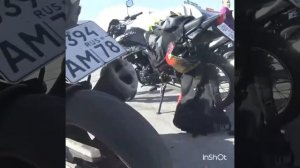 Мотоциклы пилотов второго этапа Санкт-Петербурга по Мото Джимхане
