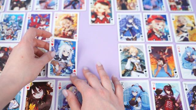 Игральные карты "Genshin Impact" смотреть онлайн