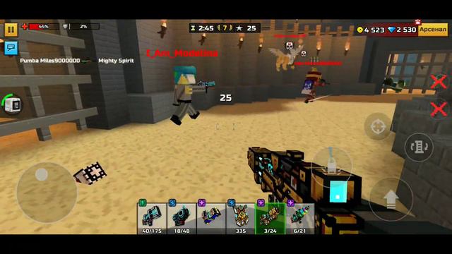Следи-Пуляй в Pixel gun 3D {review} (Выпуск 187) смотреть онлайн