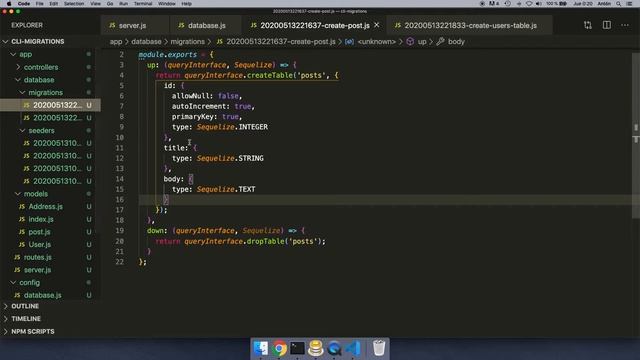 Sequelize CLI ORM #11 | Migraciones смотреть онлайн