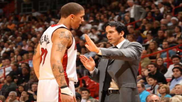 Erik Spoelstra shakes off Michael Beasley’s comments: ‘Jeez, Beas. You threw me under the bus, man’ смотреть онлайн