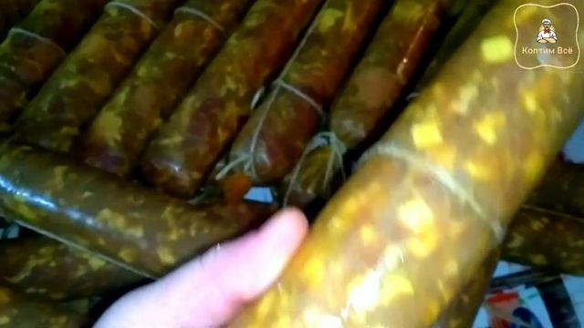 Как сделать варено-копченую колбасу в домашних условиях? Общая технология производства колбас. смотреть онлайн