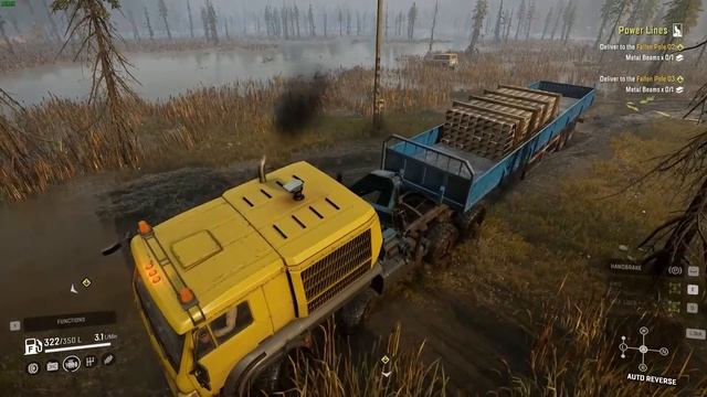 SnowRunner Real Basic 25 - Island Lake смотреть онлайн