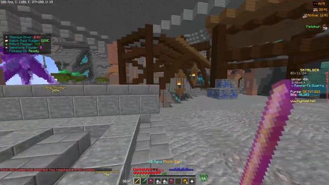 Hypixel Skyblock Grinding For Money Early Game & Dungeons! смотреть онлайн