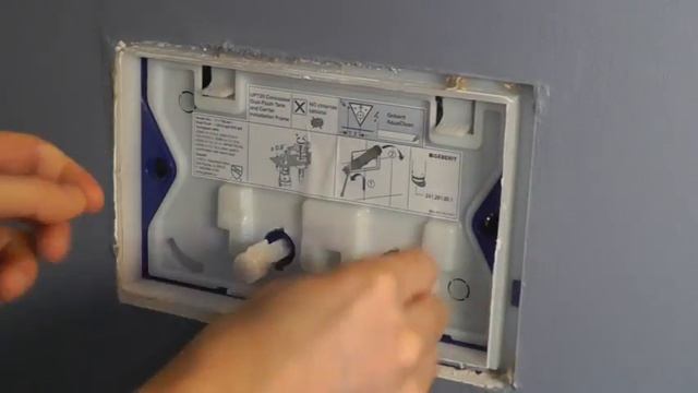 How to remove a Wall Mount Toilet Button (Actuator Plate) смотреть онлайн