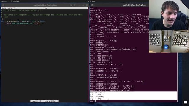 useful interview datastructures: Counter (beginner - intermediate) anthony explains #142 смотреть онлайн