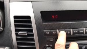 Mitsubishi Outlander XL, как установить время в мицубси аутлендер XL ?