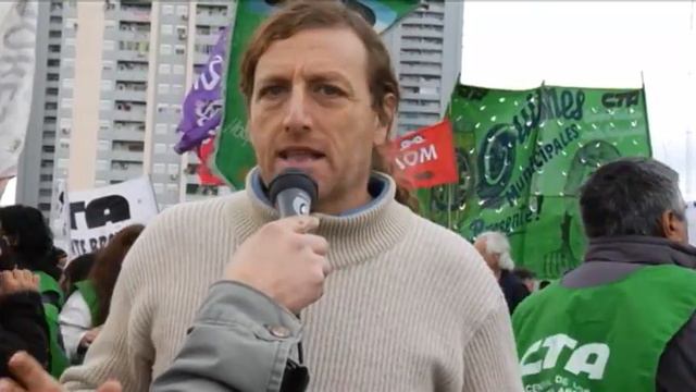 Paro 29 de mayo - Oscar de Isasi Secretario General ATE Prov. de Buenos Aires - Puente Pueyrredón смотреть онлайн