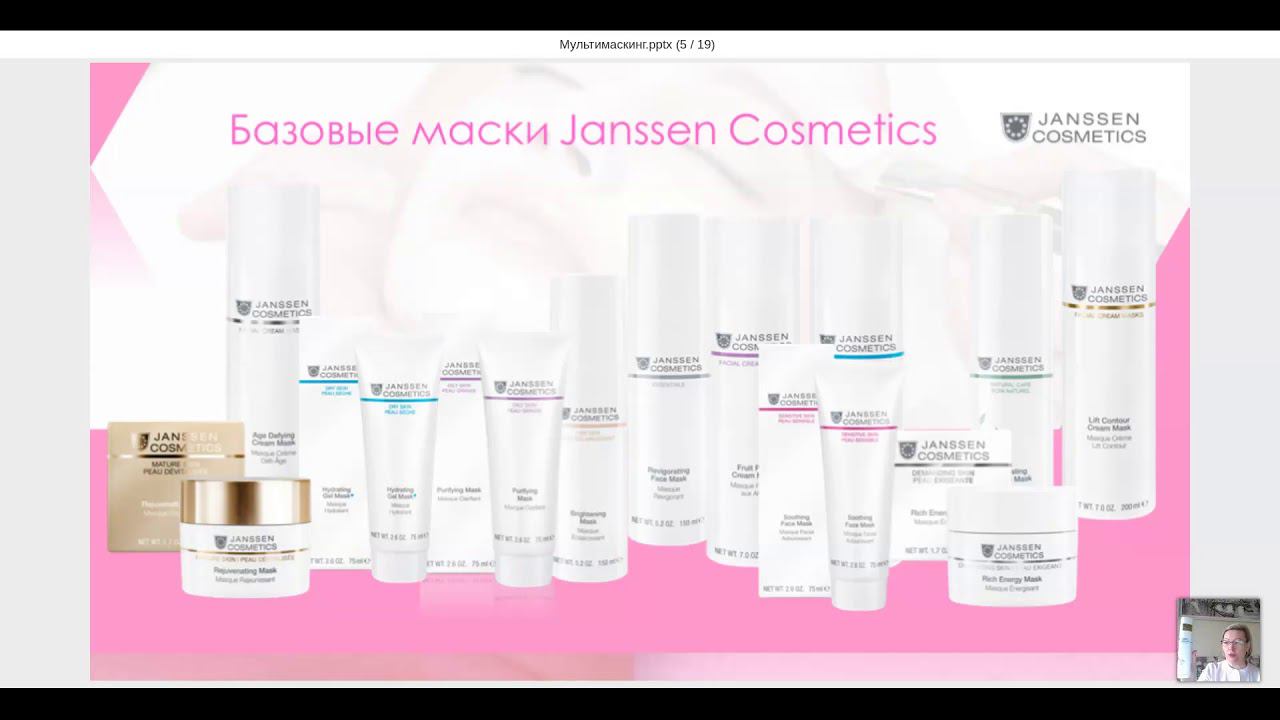 Профессиональные маски Janssen Cosmetics и их лучшие сочетания для убедительного результата