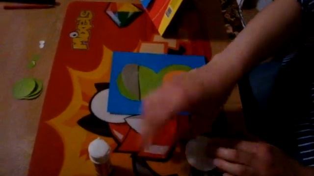 Видео урок по аппликации "Лягушка". смотреть онлайн