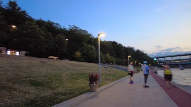 Прогулка по набережной Воробьевых гор | Москва | Moscow walk 4K 30 fps ASMR 2022 смотреть онлайн