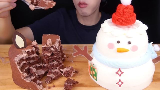 ASMR CHOCOLATE CAKE MAGNUM ICE CREAM MALTESERS NUTELLA TWIX DESSERT MUKBANG 초콜릿 먹방 咀嚼音 EATING SOUND смотреть онлайн