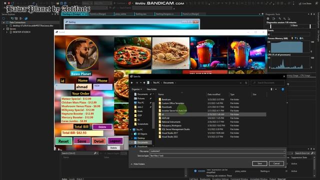 Build a Dynamic Pizza Ordering System in C# | Windows Forms Application Tutorial смотреть онлайн