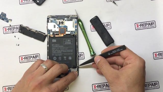 Динамик Xiaomi 4X не работает, не играет музыка, не слышно звонка, полифония не играет, нет звука. смотреть онлайн