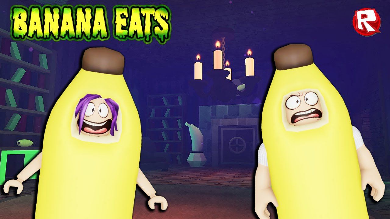 ДВА БАНАНА - ЭТО СИЛА | Бананы убийцы в роблокс | Banana Eats roblox смотреть онлайн