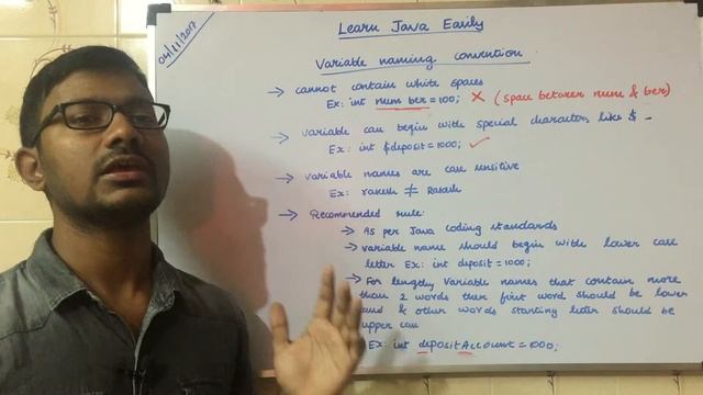 Java Variable Naming Convention In Tamil | Java Variable Naming Rules In Tamil