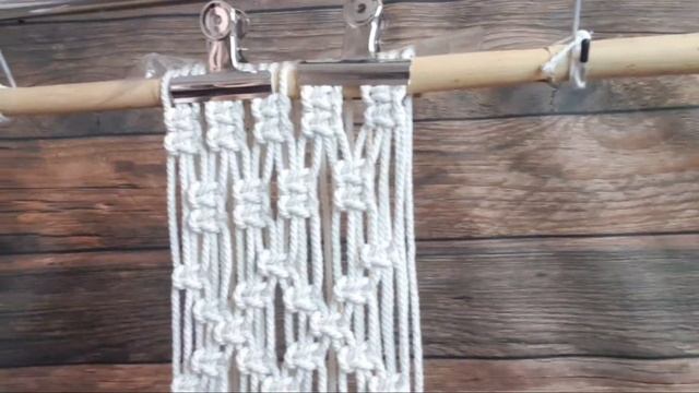 Tutorial CAMINO DE MESA de Macramé смотреть онлайн
