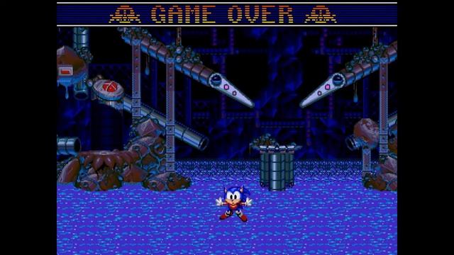 Game Over: Sonic Spinball (Genesis) смотреть онлайн