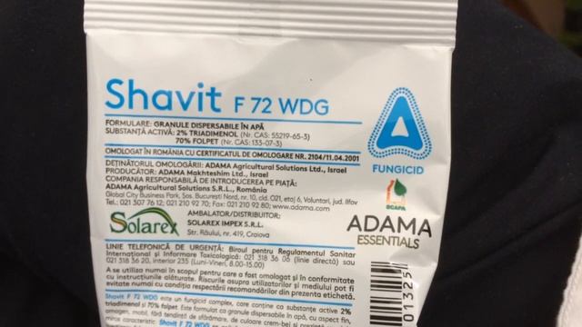Fungicid Shavit F 72 WDG,stropire Vita De Vie,legume,pomi ,mod De Aplicare