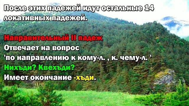 Урок 11. Разбор падежей лезгинского языка. смотреть онлайн