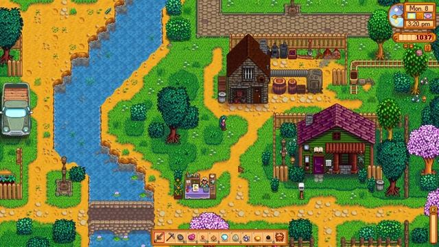 Stardew Valley Expanded Modded Playthrough | No Commentary | Year 1 - Spring 8 смотреть онлайн