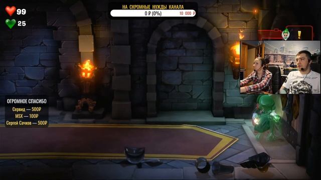 Ламповый стрим с девушкой - играем в кооперативные игры Nintendo Switch смотреть онлайн