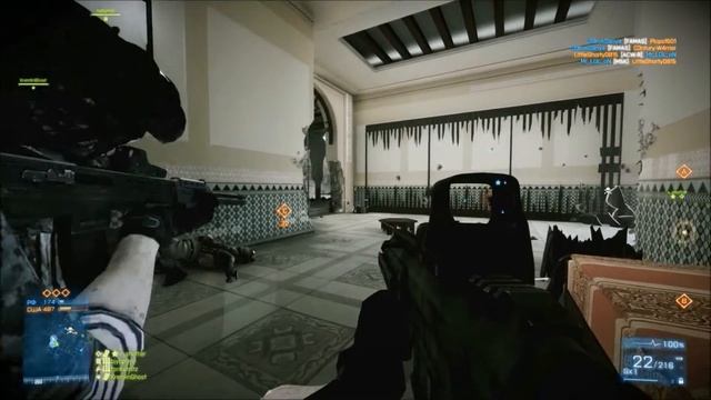 Играем в Battlefield 3. Часть 2 - "Крепость Донья" смотреть онлайн
