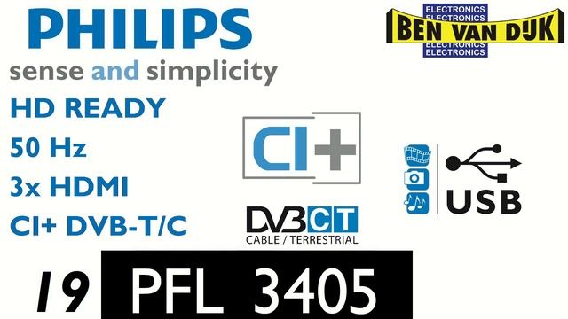 Philips 19PFL3405 LED TV 2010 смотреть онлайн