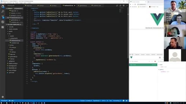 2020-05-16 01 Рендеринг динамических представлении на Vue.js смотреть онлайн