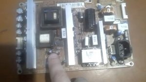 LE32C530F1W обыденность поломки блока питания