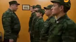 Прикол в армии   Вынесли мозг Прапорщику  mp4