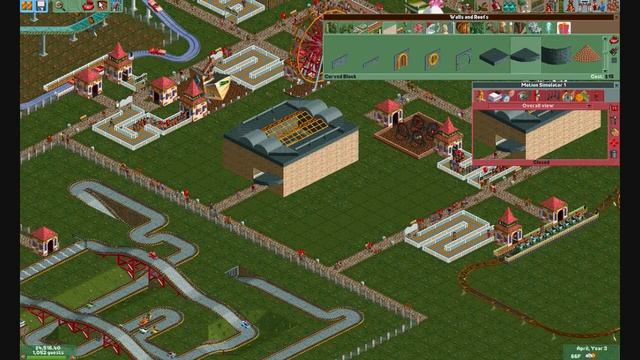 Lets Play: Roller Coaster Tycoon 2! [6] {Correction x Scenery} смотреть онлайн