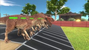 [ Epic Battle ] Baby Dinosaurs VS Giant Mutant Primates - Animal Revolt Battle Simulator