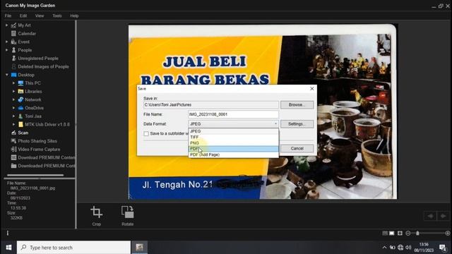 Cara Scan Kartu Nama & Dokumen Di Printer Canon PIXMA MG2570S смотреть онлайн