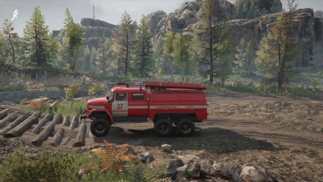 SnowRunner mod - ZAX 131 pozarka (ZIL 131) | Сноураннер мод - ЗАХ 131 пожарка (ЗИЛ 131) смотреть онлайн