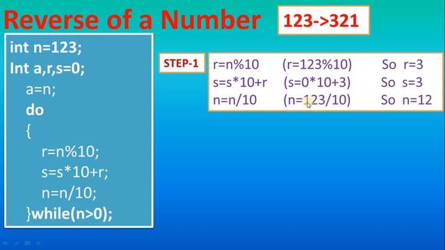Reverse of a Number using do-while loop in JAVA,#28 смотреть онлайн