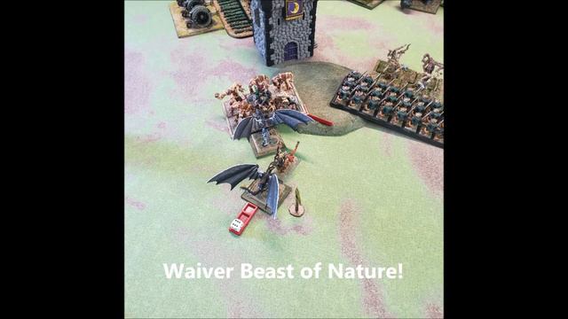 Kings of War Battle Report Ratkin Slaves versus Forces of Nature 2300 points DOMINATE смотреть онлайн