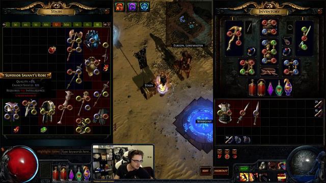 Path of Exile: 1 Hour of Mixed Loot Identification & Evaluation! (What Is Sellable Etc) смотреть онлайн