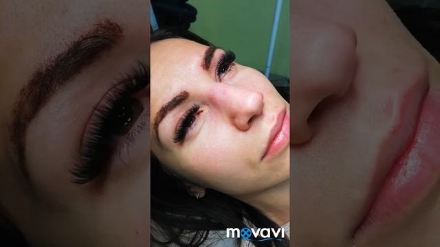 Наращивание ресниц по американской технологии