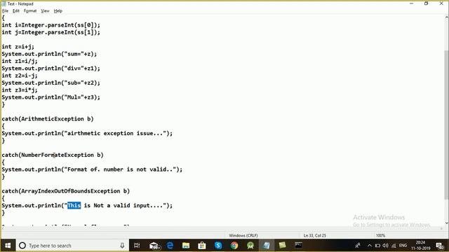 Exception In Java| Exception Handling |Try,Catch,Finally, Throw & Throws In Hindi - 131 смотреть онлайн