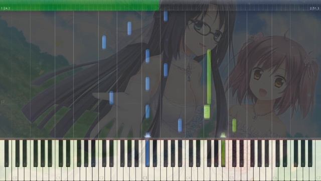 Nuit Silencieuse - Gaokao Love 100 Days [Piano Tutorial] смотреть онлайн