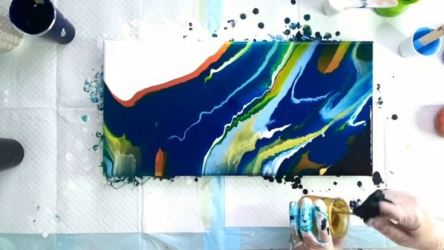 Cool Blue Pour with a No Pearl Mystery! смотреть онлайн