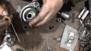 Ремонт стартера со старой ауди, жует, плохо крутит, берет на себя