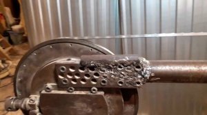 Регулировка ленточной пилы относительно рабочих колес на пилораме «Юрман-1»