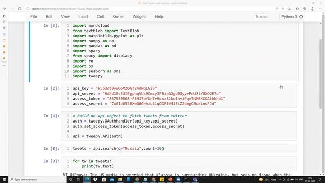 Get Twitter API (Scraping Data Tweeter) смотреть онлайн