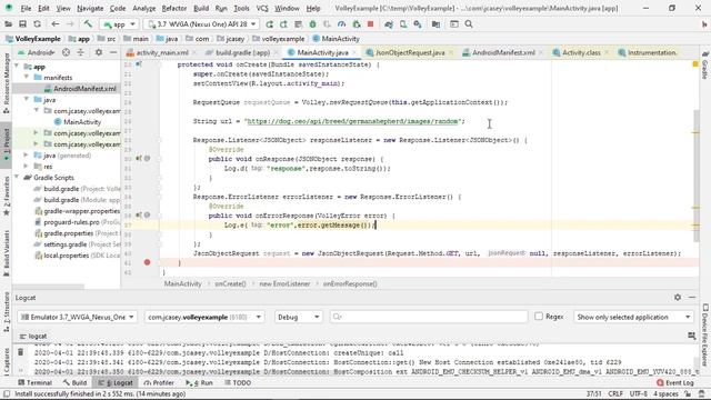 Volley Json Requests смотреть онлайн