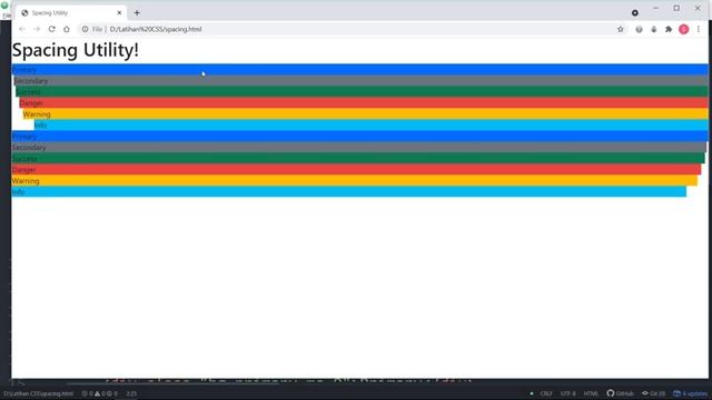 Mengatur Jarak Menggunakan Spacing Utility – Belajar Bootstrap 5 #05 смотреть онлайн